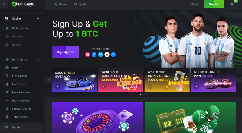Exploring the Excitement of BC.Game Crypto Casino